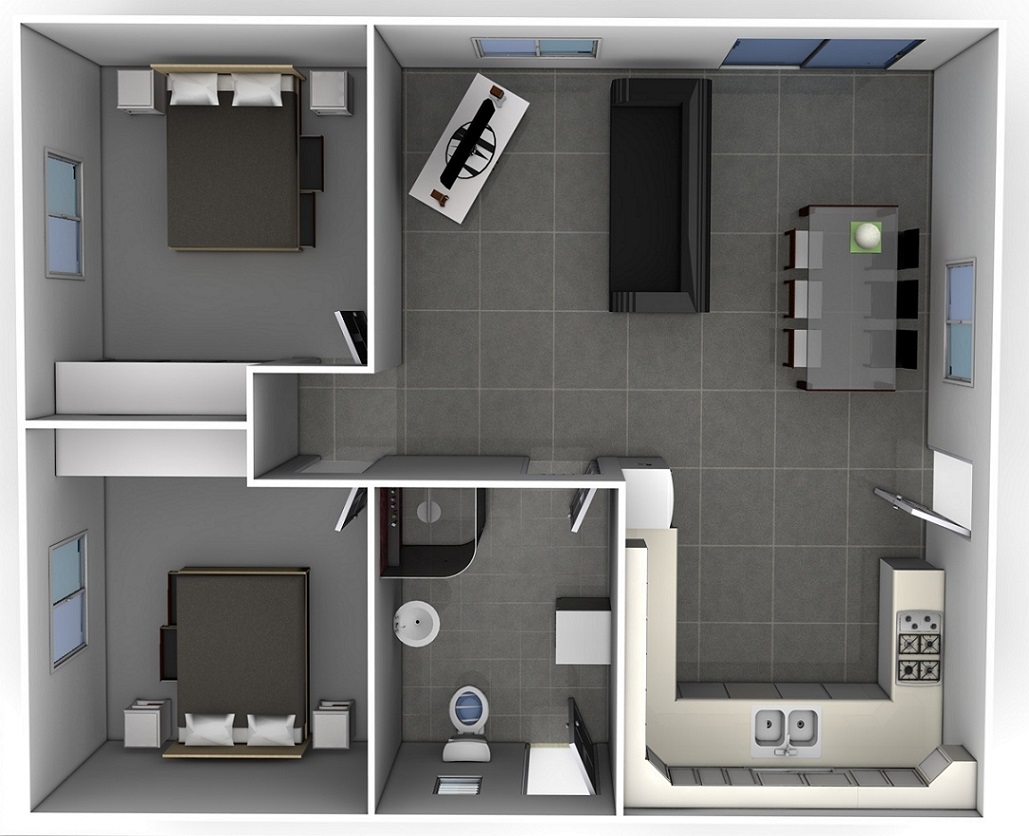 Two Bedroom Designs Smart Choice Granny Flats